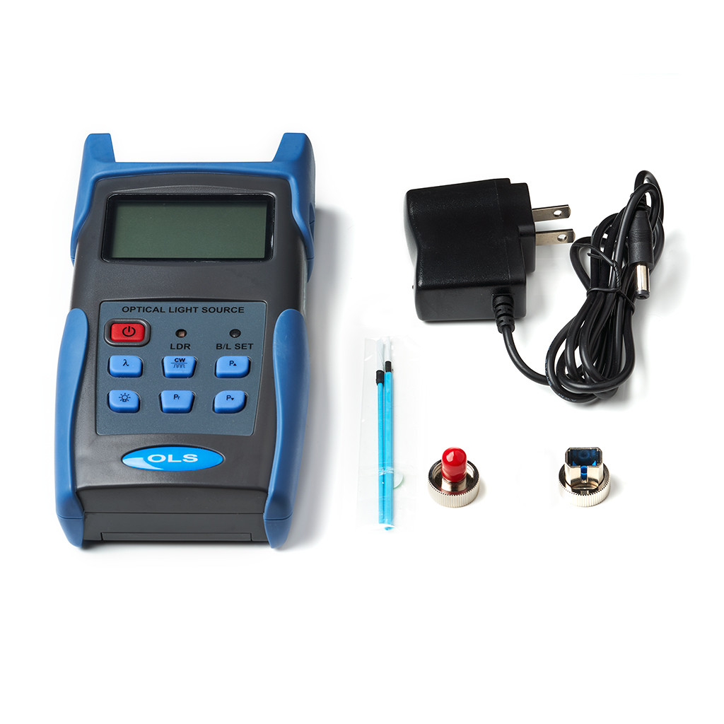 Handheld Fiber Optical Light Source (1310/1550nm) with 2.5mm FC/SC/ST Connector - FL-OLS-1315