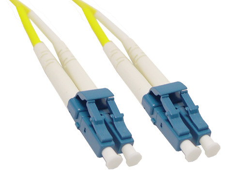 LC to LC Multimode Duplex Fiber Optic Patch Cable