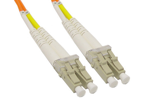 LC to LC Multimode Duplex Fiber Optic Patch Cable