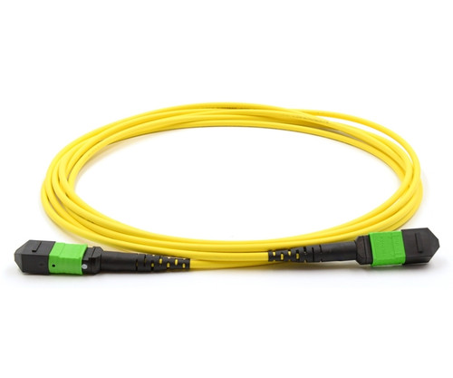 MPO12  to MPO12 Singlemode Duplex Fiber Optic Patch Cable