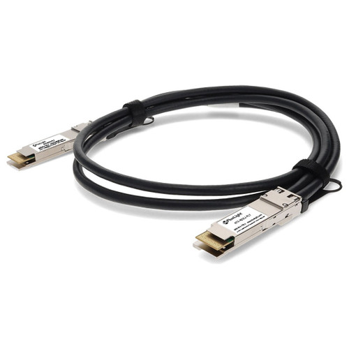 470-ADXJ-FLT Dell Compatible QSFP56-DD to QSFP56-DD 400GBase DAC (Direct Attached Cable)