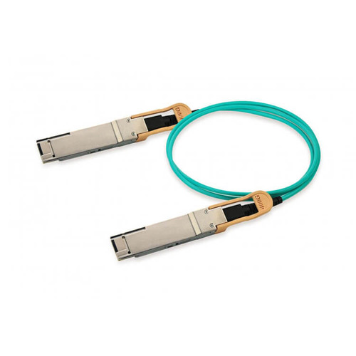 QDD-400G-AOC-25M-FL Juniper Compatible QSFP56-DD to QSFP56-DD AOC ( Active Optical Cable)