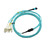 MPO12  to 4LC Multimode Duplex Fiber Optic Patch Cable