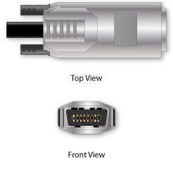 10G-CX4 Connector Diagram