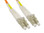 LC to LC Multimode Duplex Fiber Optic Patch Cable