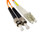 LC to ST - Multimode Duplex Fiber Optic Patch Cable