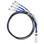 CAB-Q-S-3M-FL Arista Compatible QSFP+-4xSFP+ DAC (Direct Attached Cable)