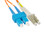 SC to LC Multimode Duplex Fiber Optic Patch Cable