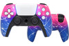Hot Pink & Blue Fade Custom Wireless Controller for PlayStation 5