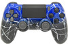 Blue & Black Fade PS4 Wireless Custom Controller