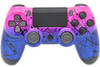Hot Pink & Blue Fade PS4 Wireless Custom Controller