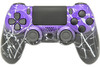 Purple & Black Fade PS4 Wireless Custom Controller