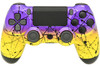 Purple & Yellow Fade PS4 Wireless Custom Controller