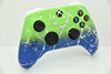 Green & Blue White Drip Xbox Series X/S Custom Controller