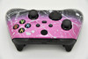 Pink & Black Fade W/Silver Splatter Xbox Series X/S Custom Controller