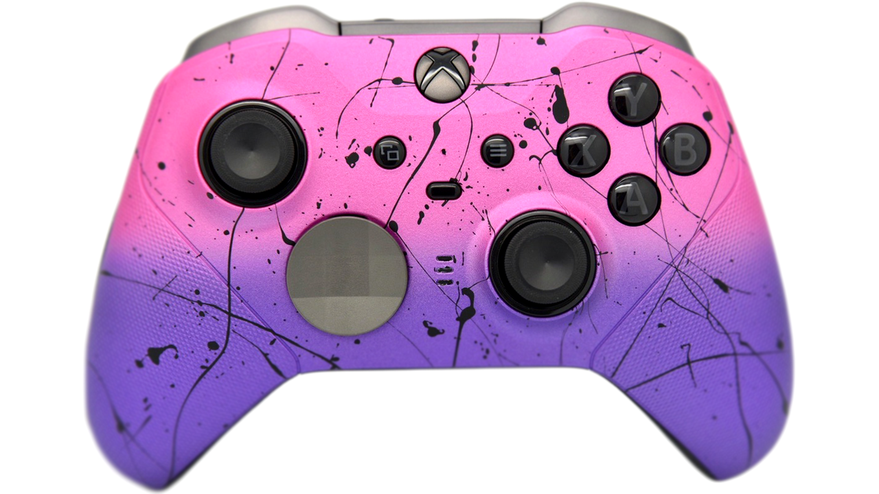 purple xbox 1 controller
