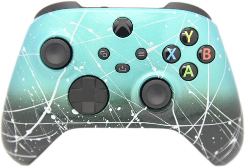 Teal & Black Fade Xbox Series X/S Custom Wireless Controller