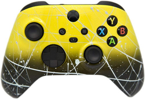 Yellow & Black Fade Xbox Series X/S Custom Wireless Controller