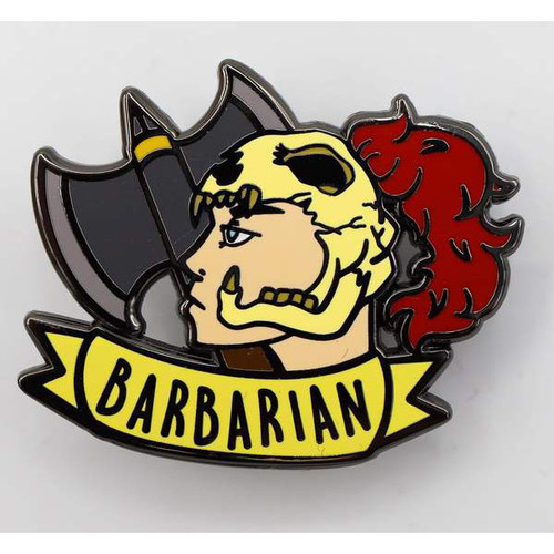 Banner Class Pin: Barbarian