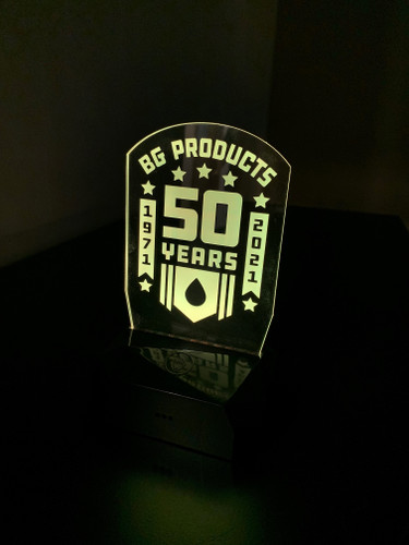 Custom Lighted Acrylic Display