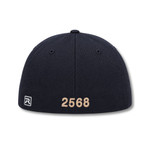 Richardson 585 Wool Blend Hat (Flexible Fitted) w/ Traditional Bravo Design