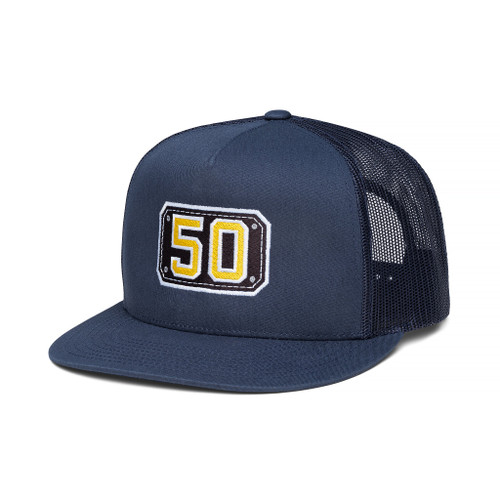 YP Classics® 6006 by Flexfit Classic Flat Bill Trucker Mesh Hat