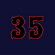 Old School - Option 3 - Black/Red