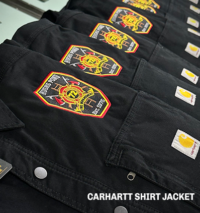 Custom Firefighter Shirt Jacket