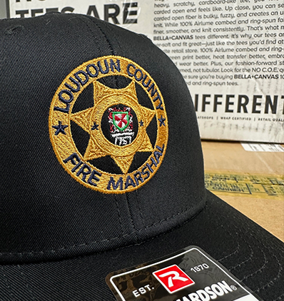 Custom Fire Department Hat