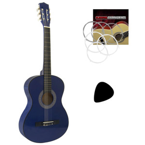 Tiger Childrens 3/4 Size Classical Guitar - Blue