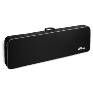 Tiger Full Size Bass Guitar Case with 20mm Rigid-Foam Padding & Twin Storage