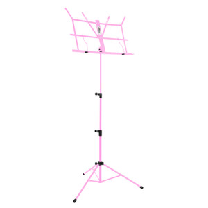 Tiger Portable Easy Folding Sheet Music Stand - Pink