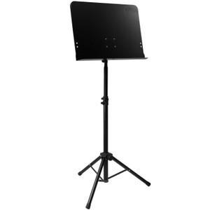 Tiger Orchestral Sheet Music Stand with Solid Desk - New & Improved Model