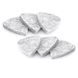 Tiger Felt Ukulele Picks - 6 Pack Felt Plectrums