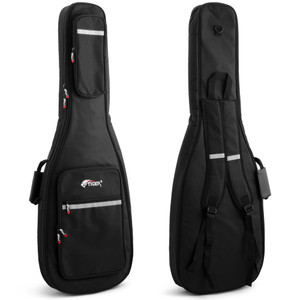 Tiger Electric Guitar Padded Gig Bag - Twin Straps - Black