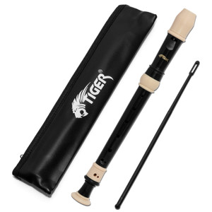 Tiger 3 Piece Descant Recorder