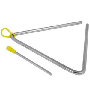 TIGER TRI14-MT 20CM Steel Triangle Instrument, Complete with Beater
