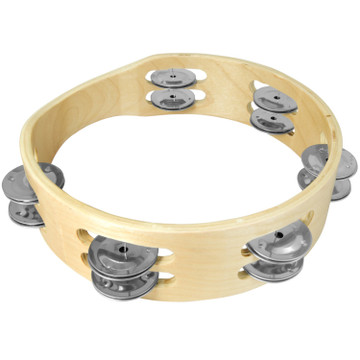 Tiger 8" Tambourine Headless Double Row
