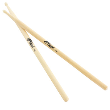 Tiger 7A Maple Drumsticks Nylon Tip - 7ANT