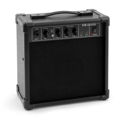 Tiger 10 Watt 2 Channel Guitar Combo Amplifier with Drive, EQ and AUX Input