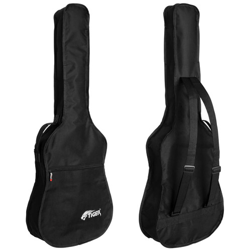 Tiger GGB7-FAC Acoustic Guitar Bag - Straps and Handle - 600D Nylon Case