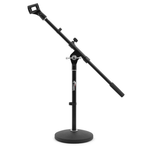 Tiger Desktop Boom Microphone Stand with Round Base