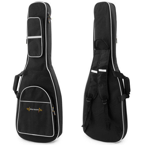 World Rhythm WR-108 Full Size Electric Guitar Gig Bag 18mm Padding & Back Straps