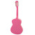 Tiger Left Handed 1/2 Size Pink Kids Classical Guitar Package