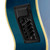 Blue Electro Acoustic Guitar for Beginners with 6 Months FREE Lessons