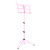 Tiger Portable Easy Folding Sheet Music Stand - Pink