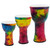 World Rhythm Pre-Tuned Djembe 12 Pack Ideal for Primary Schools and Drum clubs