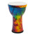 World Rhythm Pre-Tuned Djembe 12 Pack Ideal for Primary Schools and Drum clubs