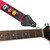Tiger Pink Guitar Strap and 12 Free Picks