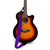 Tiger Purple Guitar Strap and 12 Free Picks
